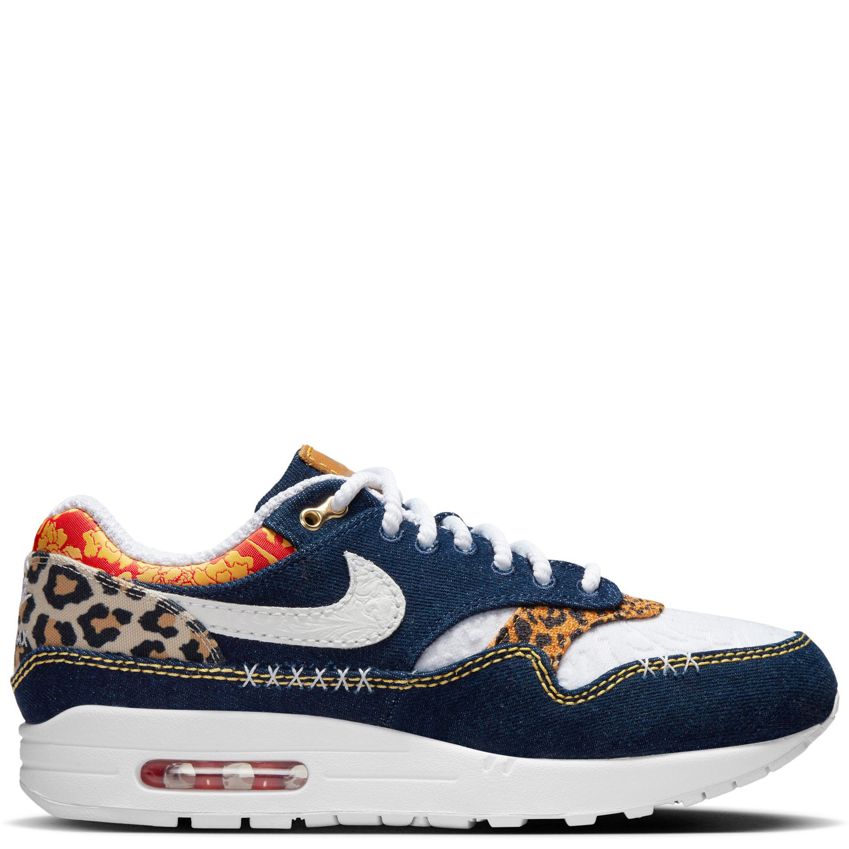 Nike Air Max 1 - Medium Blue/White-University Gold - MODA3