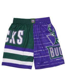 MITCHELL AND NESS BUCKS JUMBOTRON 3.0 SHORTS