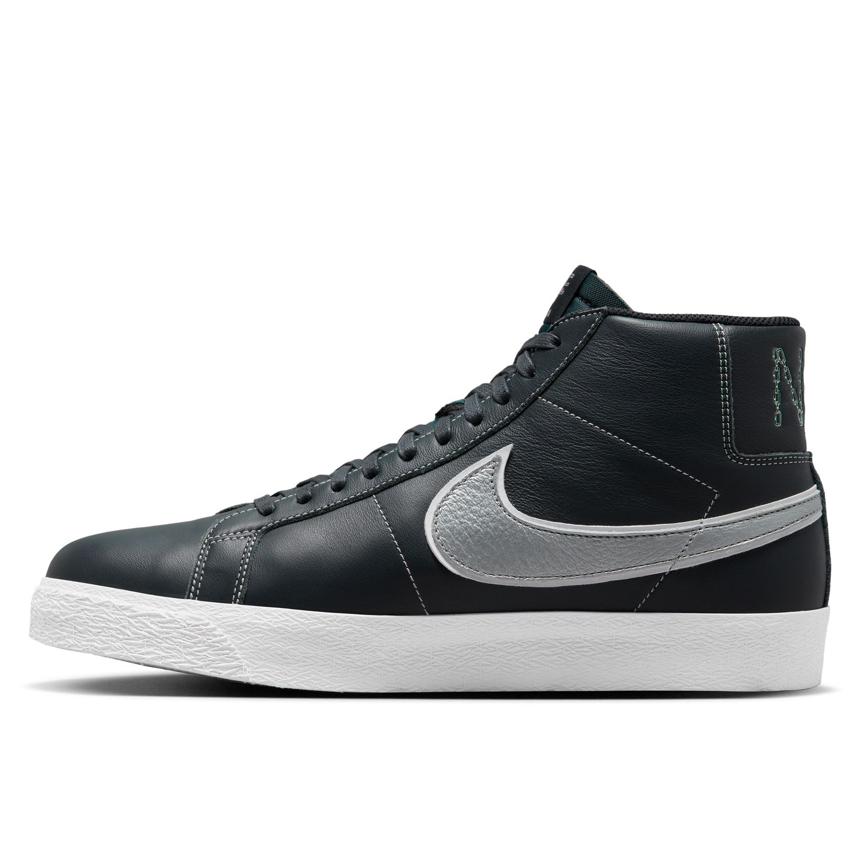 Nike SB x Mason Silva Zoom Blazer Mid Blackened Blue/Wolf GreyBlack