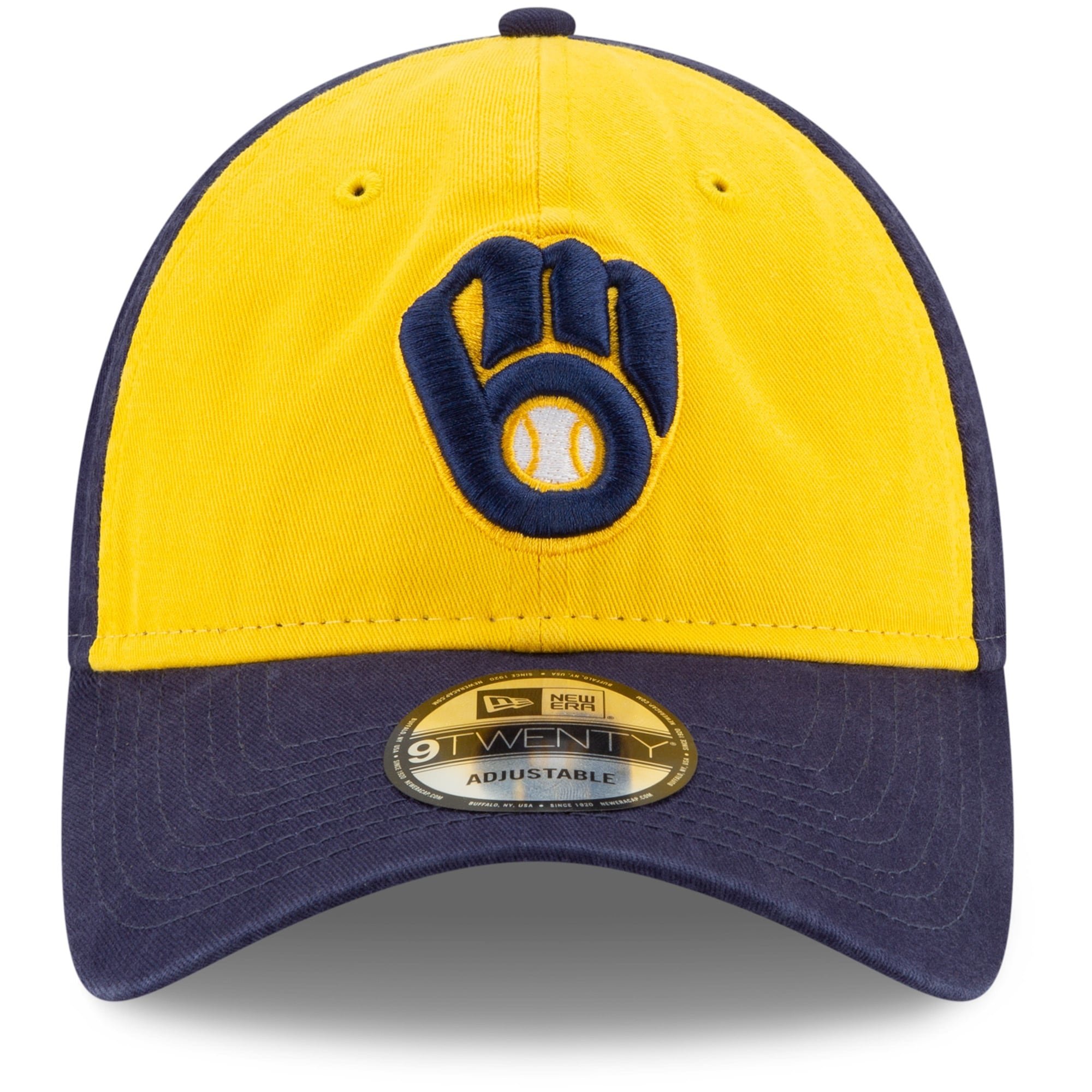 New Era 12344809 MLB Core Classic Brewers Hat - Burghardt Sporting Goods