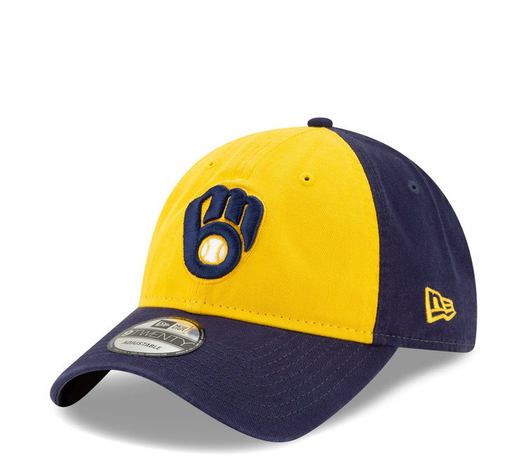 NEW ERA W 920ANNOUNCE D Women's Milwaukee Brewers New Navy Announce 9TWENTY  Adjustable Hat