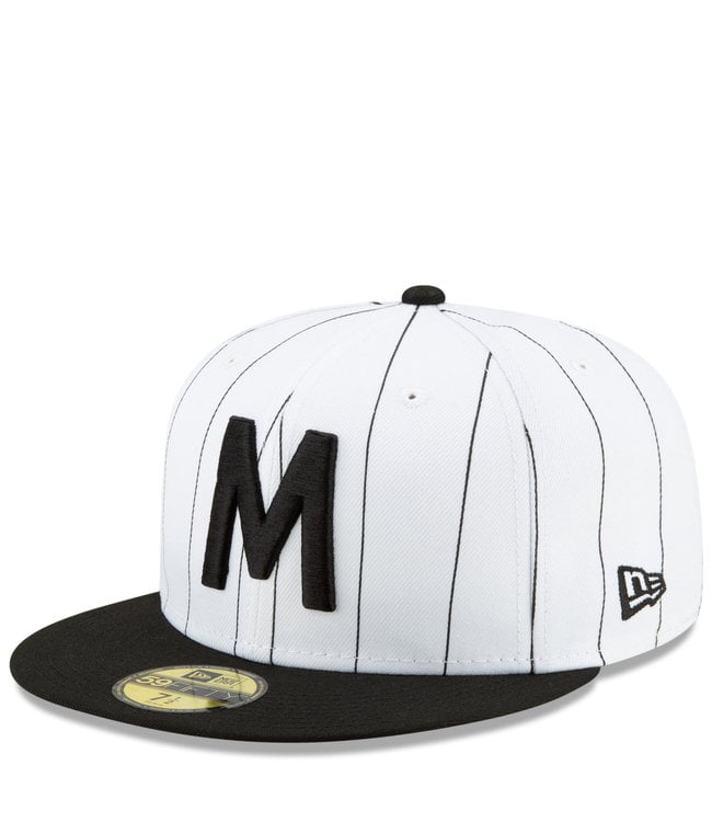 New Era Milwaukee Brewers Negro League 59Fifty Fitted Hat - White - MODA3