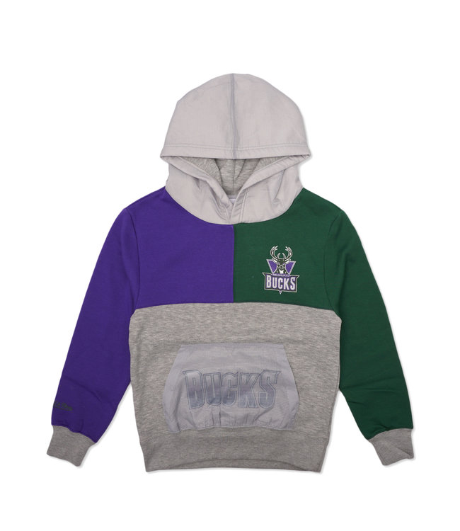 MITCHELL AND NESS Bucks Youth Multicolor Pullover Hoodie