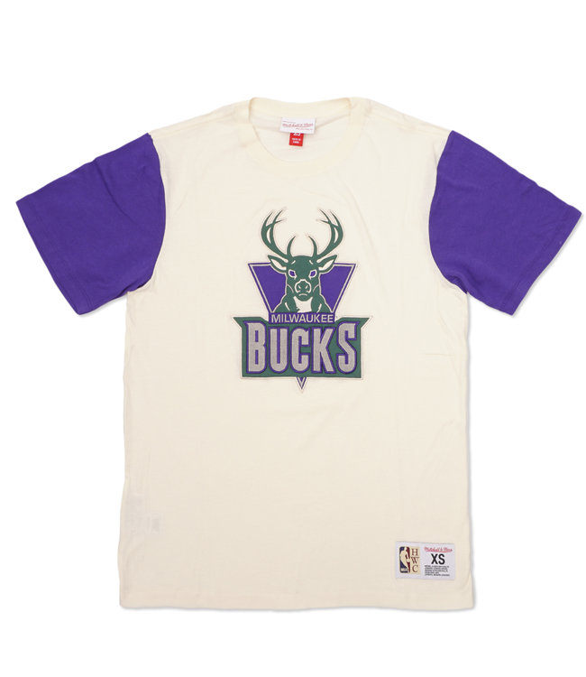 MITCHELL AND NESS Bucks Color Blocked Tee