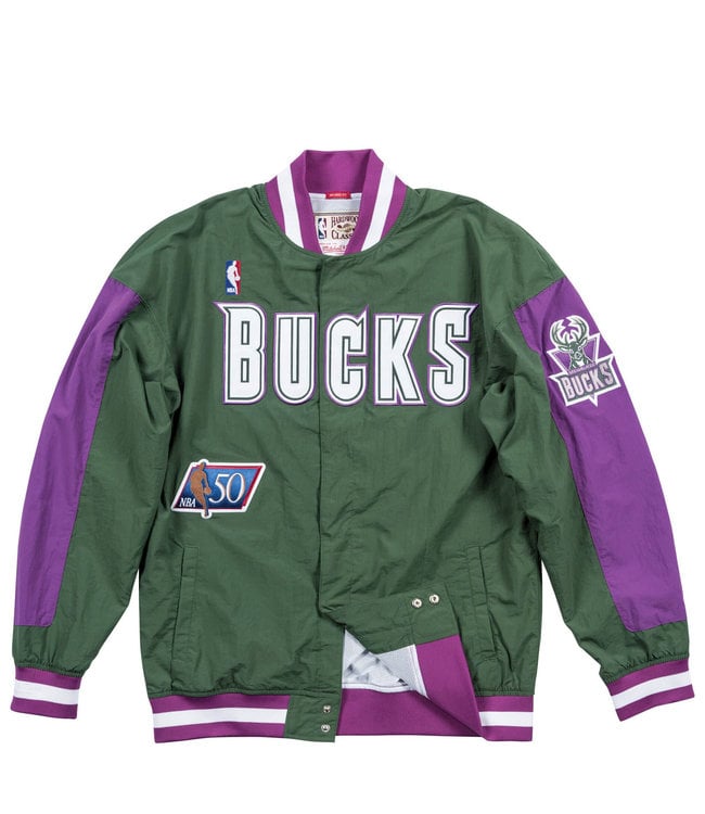 MITCHELL AND NESS Bucks '96-97 Authentic Warmup Jacket