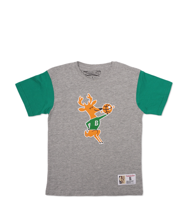 MITCHELL AND NESS Bucks Youth Color Blocked Tee