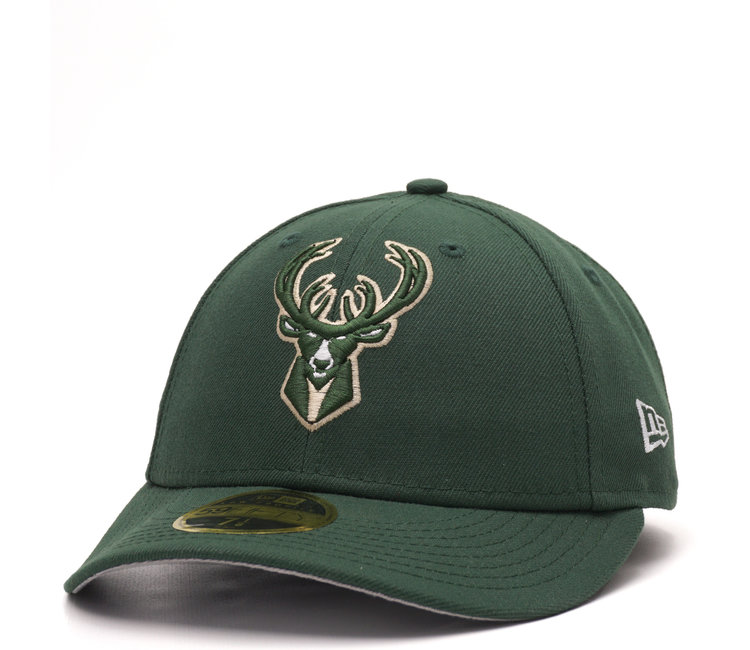 New Era Men's Bucks Low Profile 59FIFTY Fitted Hat Green Size 7 1/2 | MODA3