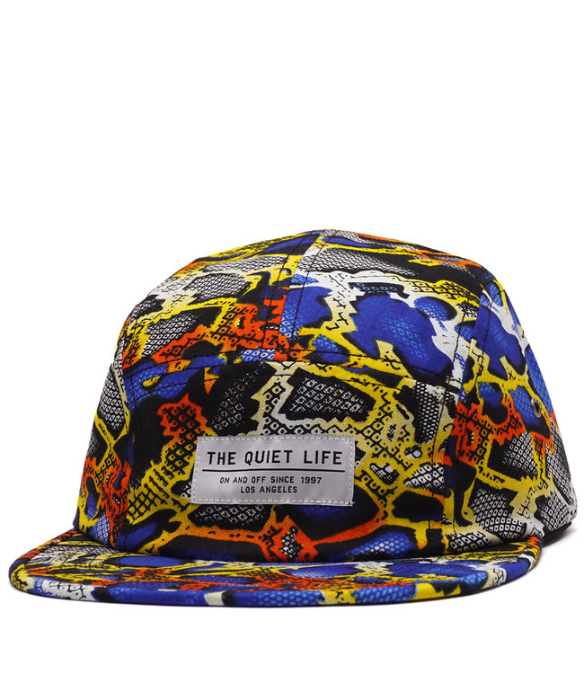 THE QUIET LIFE Snake 5-Panel Camper Hat