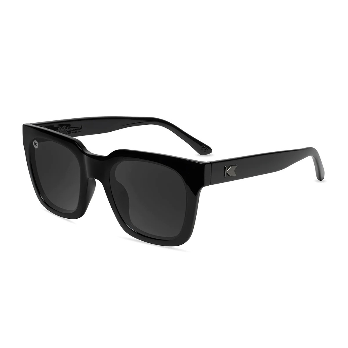  Knockaround Brightsides Polarized Sunglasses for Women & Men -  Impact Resistant Lenses & Full UV400 Protection, Black on Black : Clothing,  Shoes & Jewelry