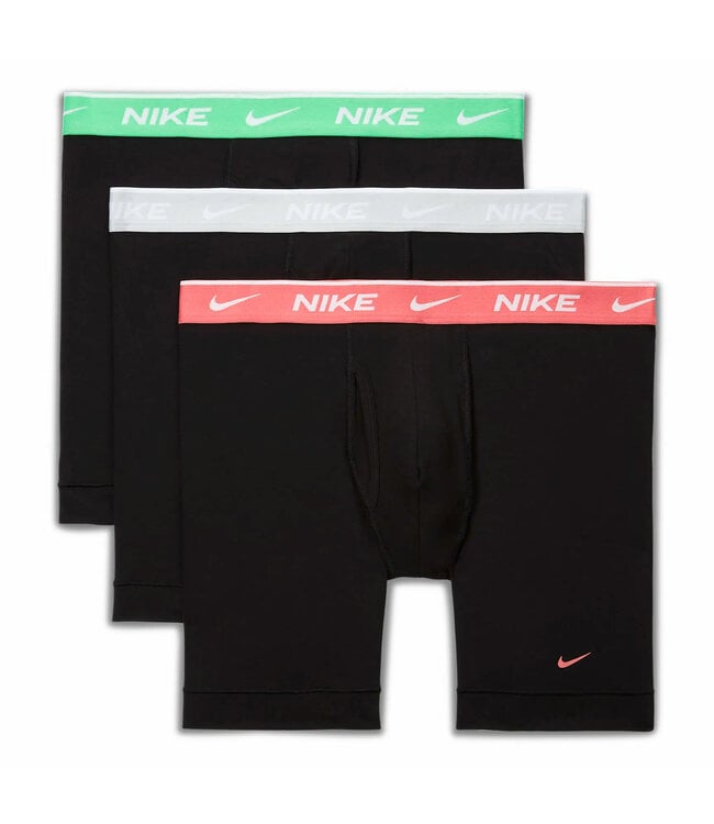 Nike Dri-FIT Essential Cotton Stretch Boxer Brief 3-Pack - Black - MODA3