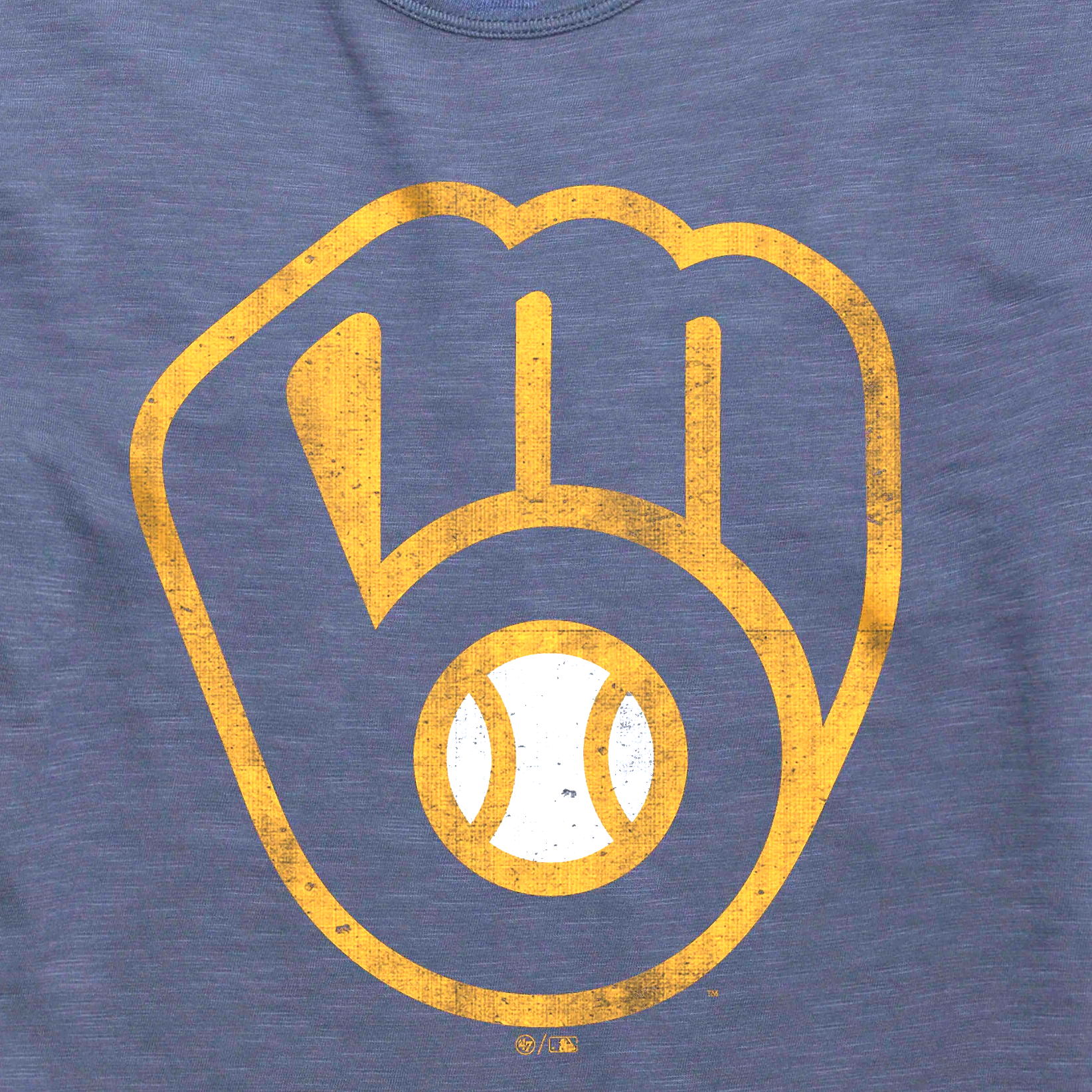 Milwaukee Brewers Glove Emblem Sleeve Patch
