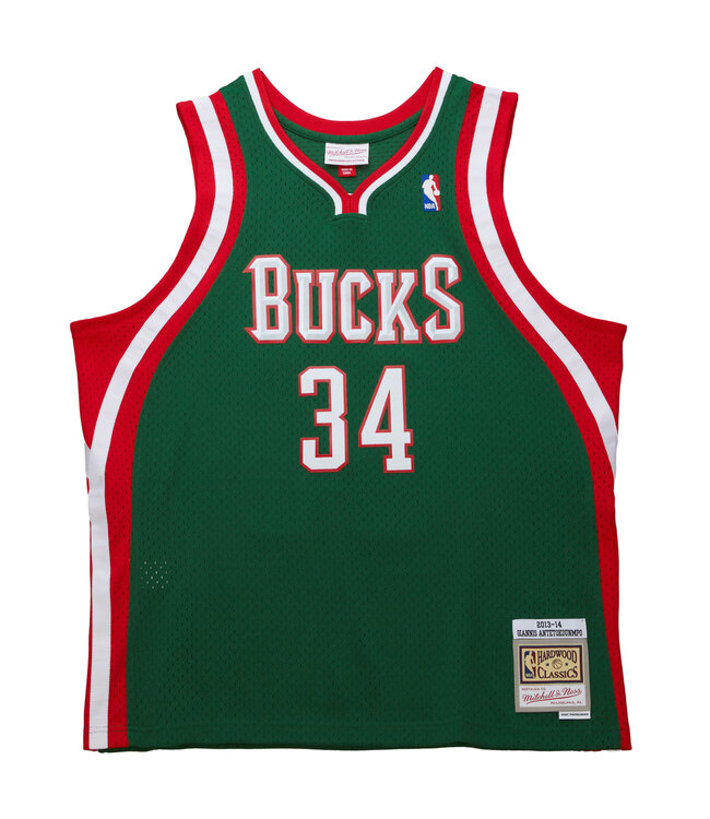 MITCHELL AND NESS Bucks Giannis '13-14 Swingman Jersey