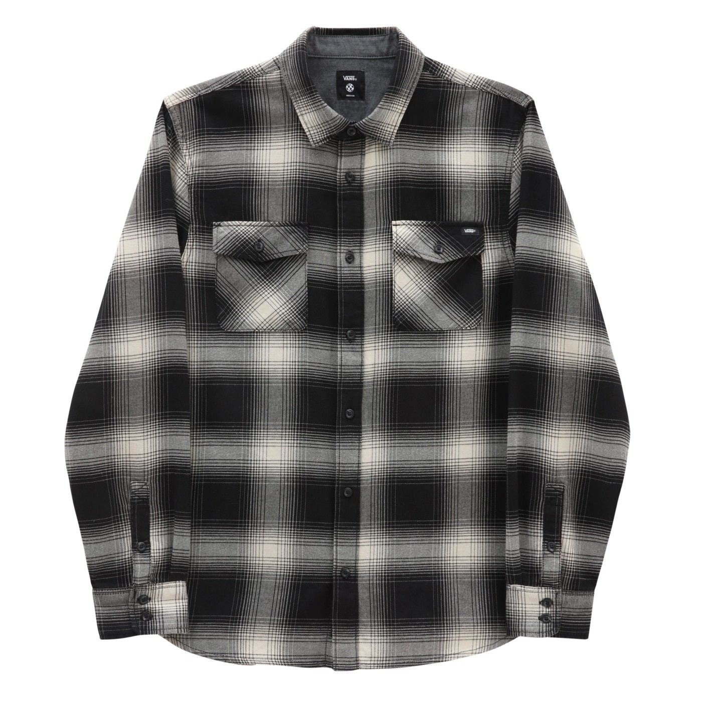 Vans Monterey III Flannel Shirt Botanical Garden Dirt Front