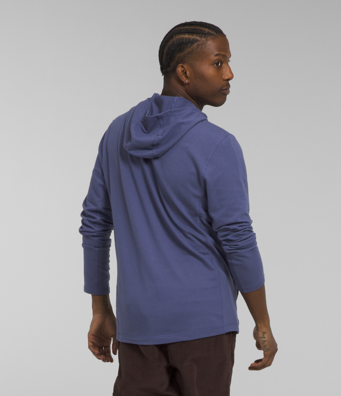 The North Face TNF Terry Pullover Hoodie - Cave Blue - MODA3