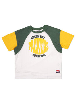 Mitchell & Ness Men's Packers All Over 3.0 Crewneck Sweatshirt Green Size 3XL | MODA3