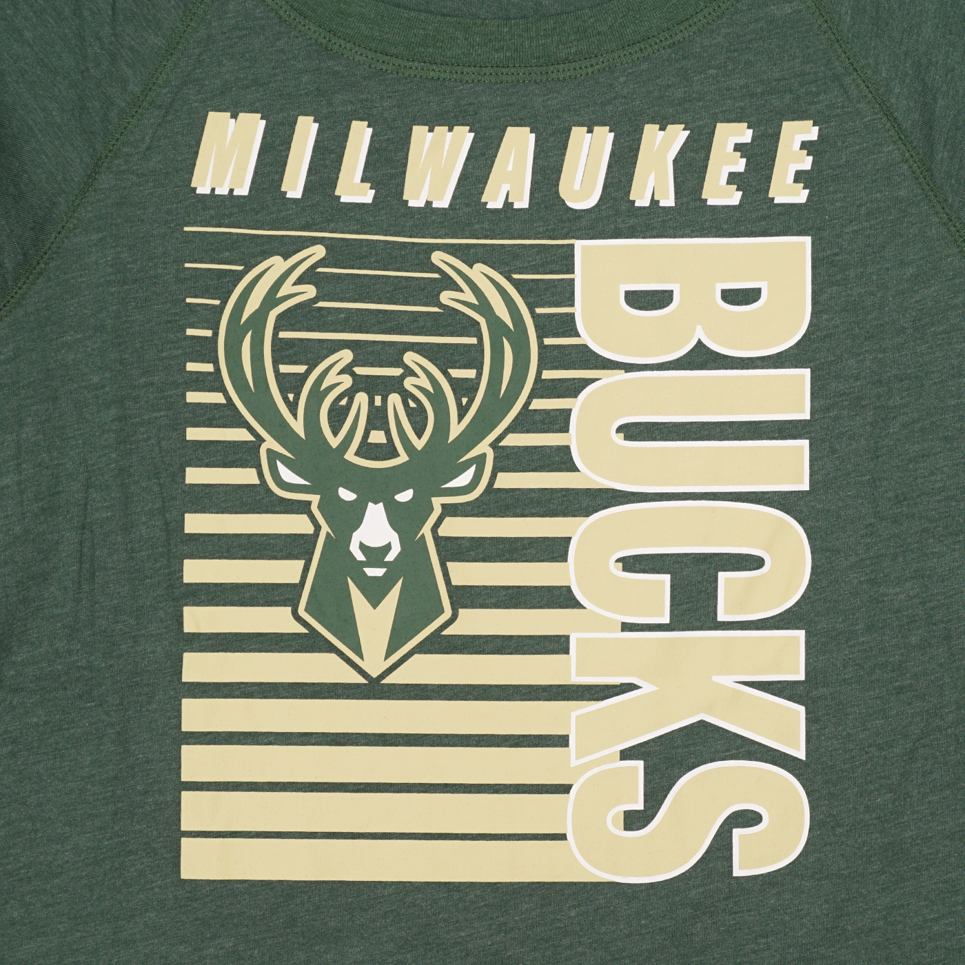New Era Milwaukee Bucks Women's Gradient Long Sleeve T-Shirt - Green - MODA3