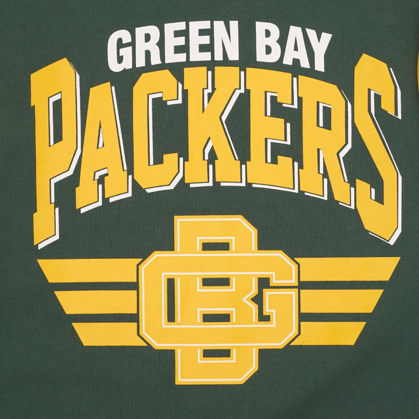 Mitchell & Ness Women's Logo LT Crew 3.0 Green Bay Packers