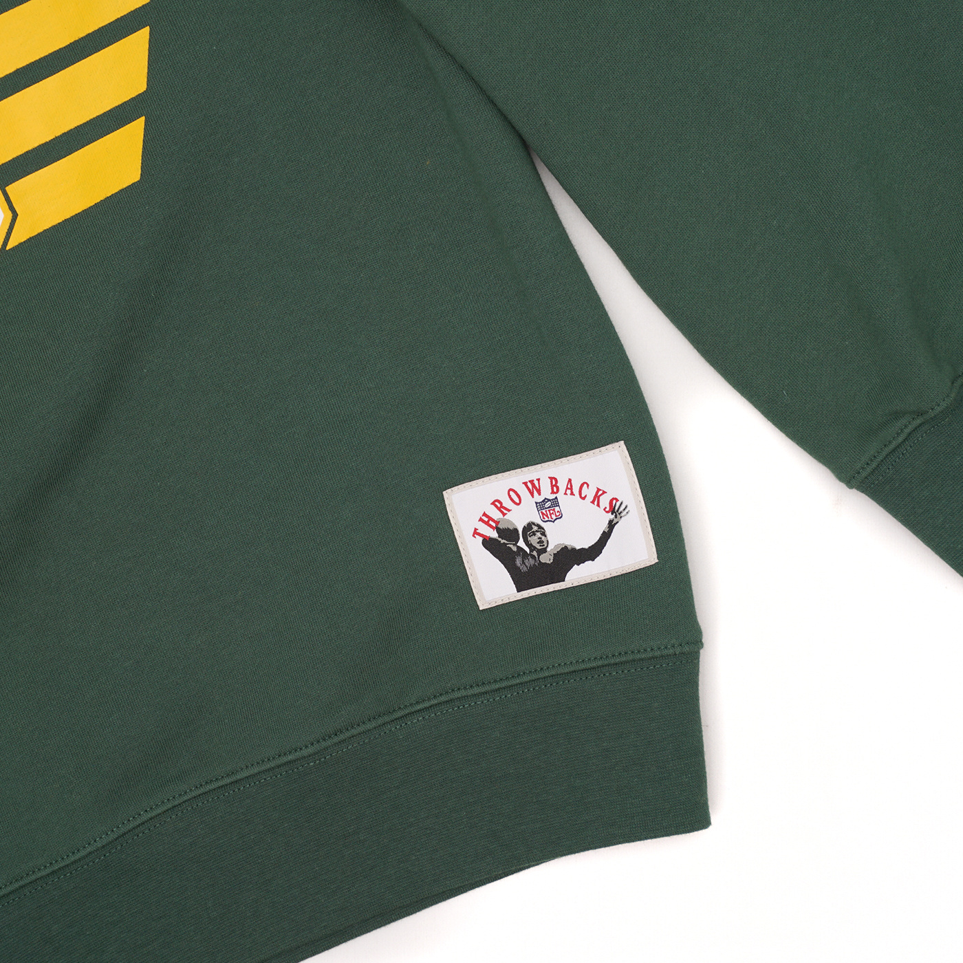 Green Bay Packers Mitchell & Ness Gridiron Classics Allover 3.0 Pullover  Sweatshirt - Green