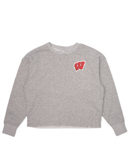 FANATICS BADGERS WOMEN'S MASCOT CREWNECK SWEATSHIRT