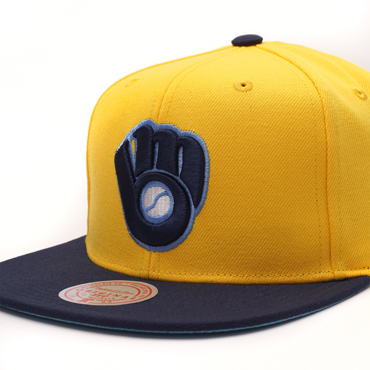 Baltimore Orioles Mitchell & Ness Hometown Snapback Hat - Black/Yellow