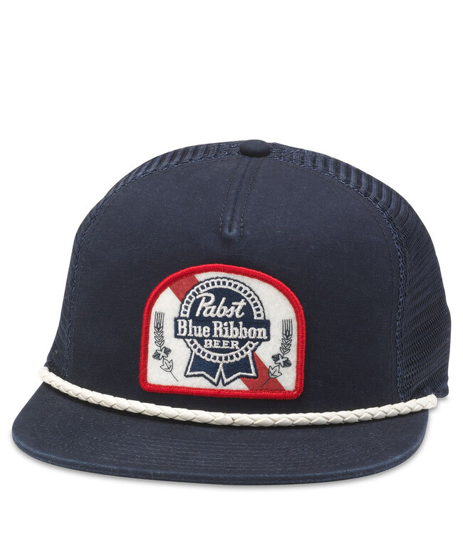 AMERICAN NEEDLE Pabst Blue Ribbon Wyatt Trucker Hat