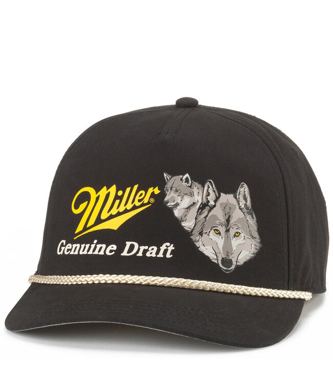 AMERICAN NEEDLE Miller Genuine Draft Canvas Cappy Hat