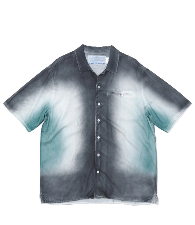 JUNGLES Spray Dyed Button Down Shirt
