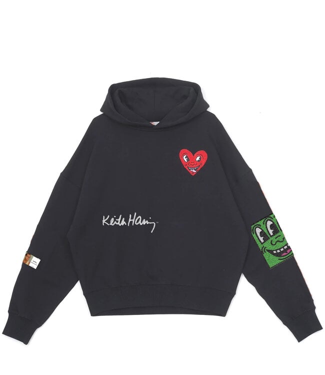 Keith haring hoodie outlet black