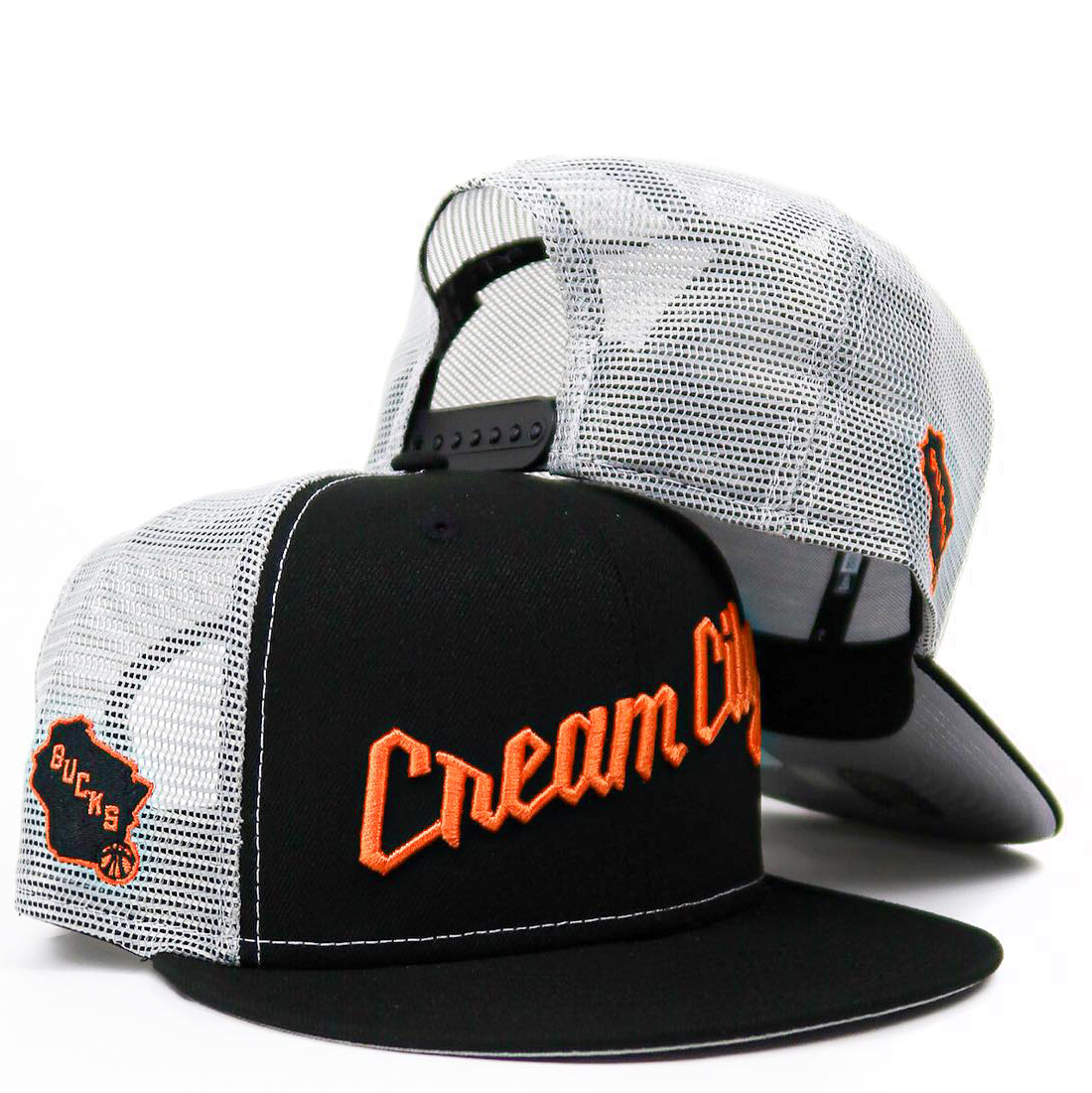 New Era Milwaukee Bucks Cream City 9FIFTY Snapback – Envisionsinc