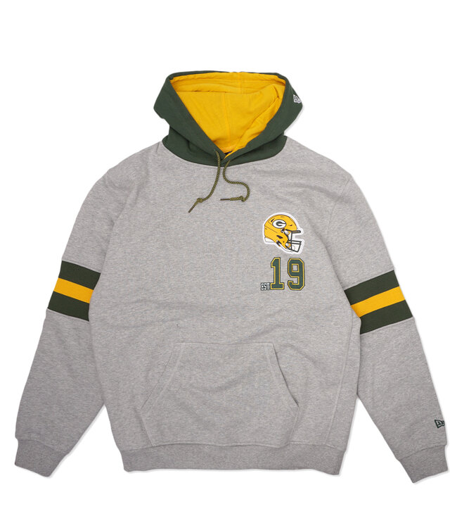 NEW ERA Packers Ribbed Heavy Weight Pullover Hoodie