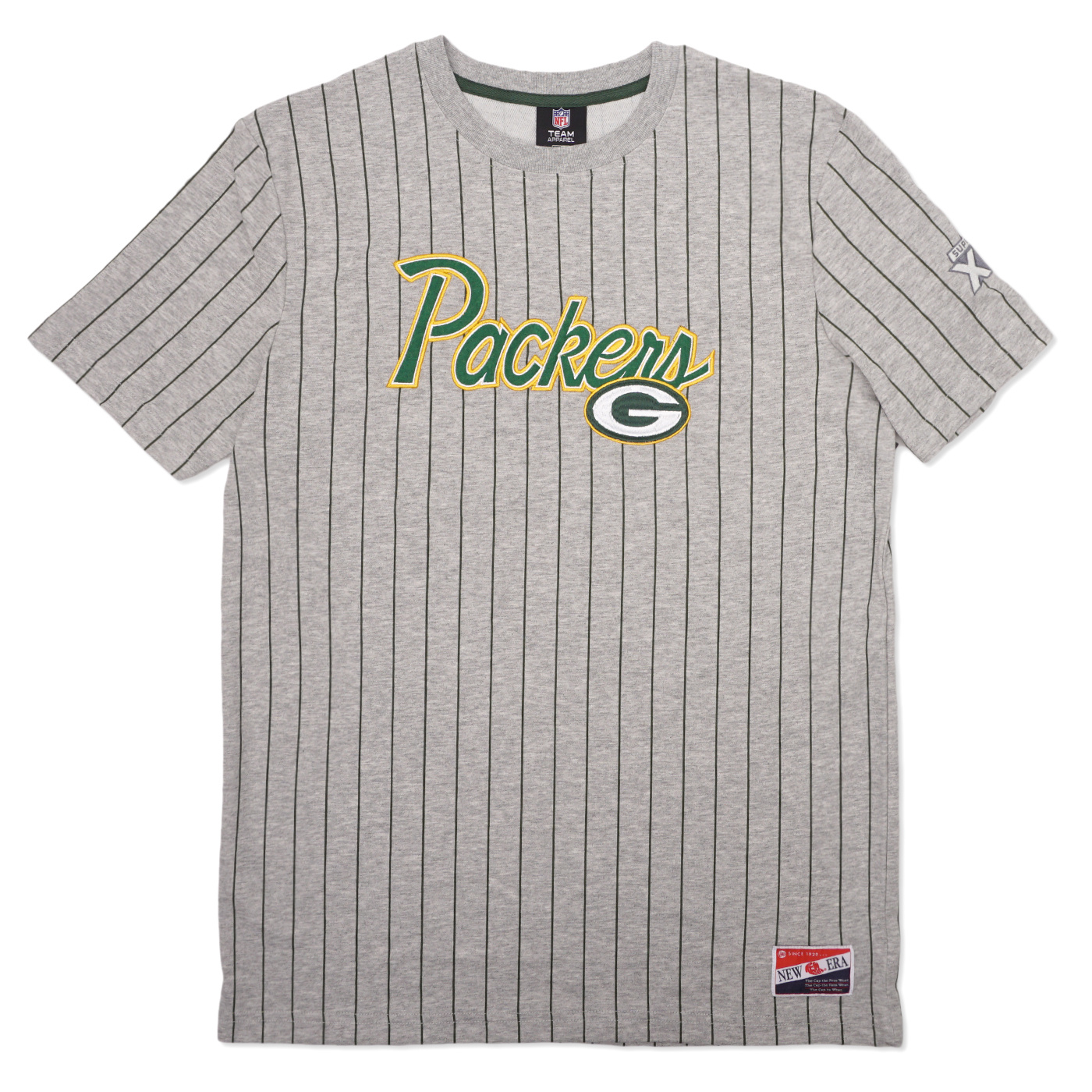 New Era Packers Women's Waffle Crop Long Sleeve Tee