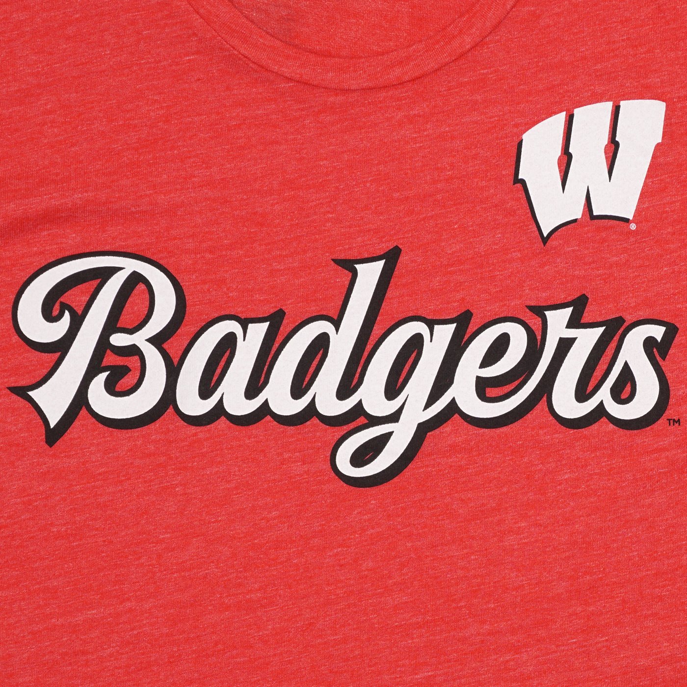 Badgers Women's Past Script Tee