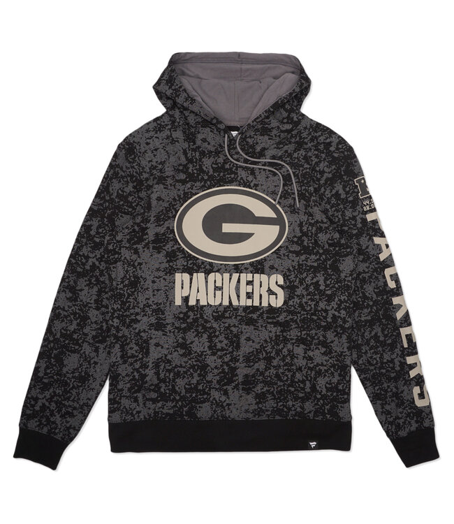 Youth Green Bay Packers Green Heritage Long Sleeve Hoodie