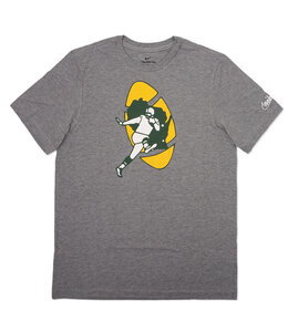 47 Brand Green Bay Packers Women's GG Frankie T-Shirt - Sandstone - MODA3