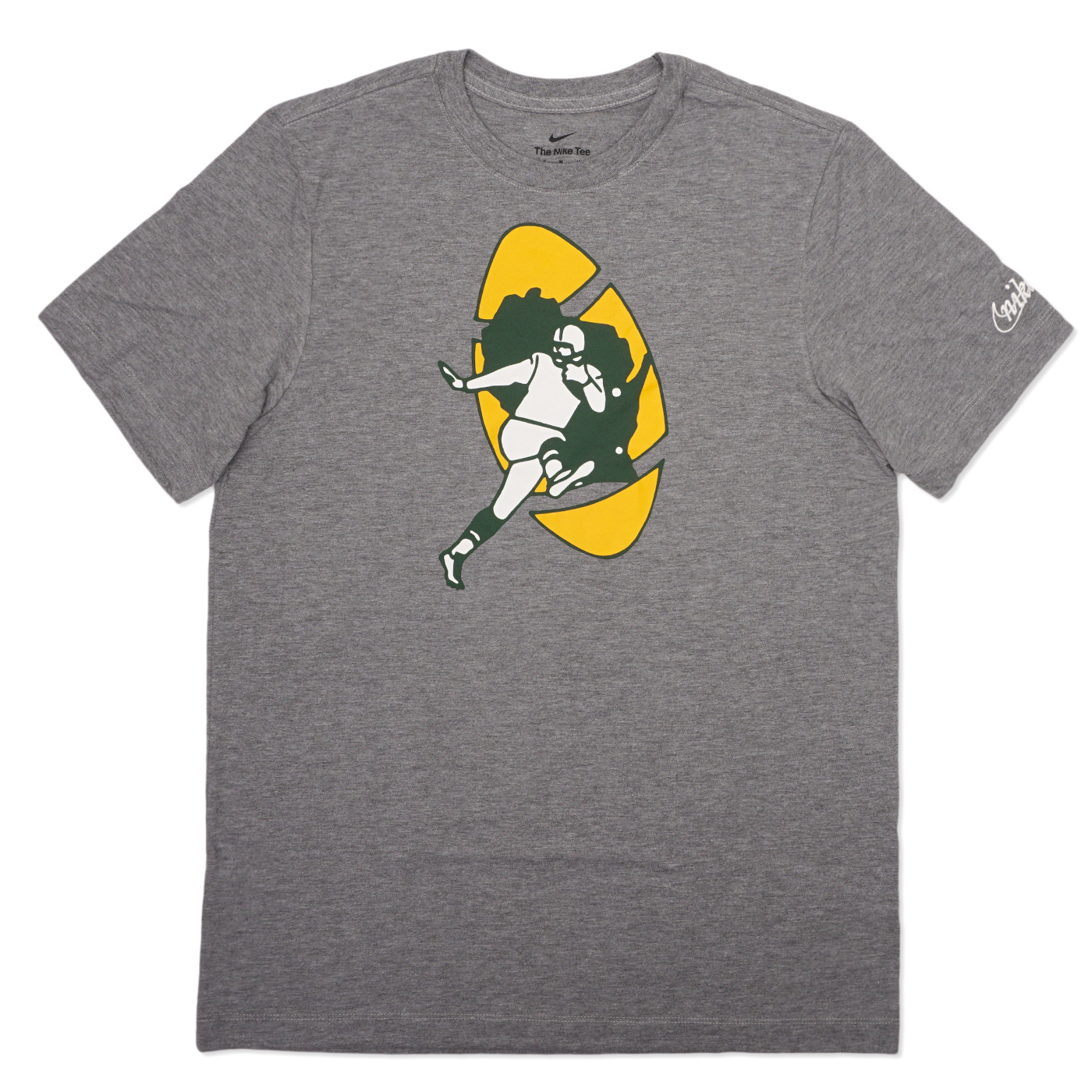 Green Bay Packers Nike Dr-Fit Cotton Long Sleeve T-Shirt - Womens