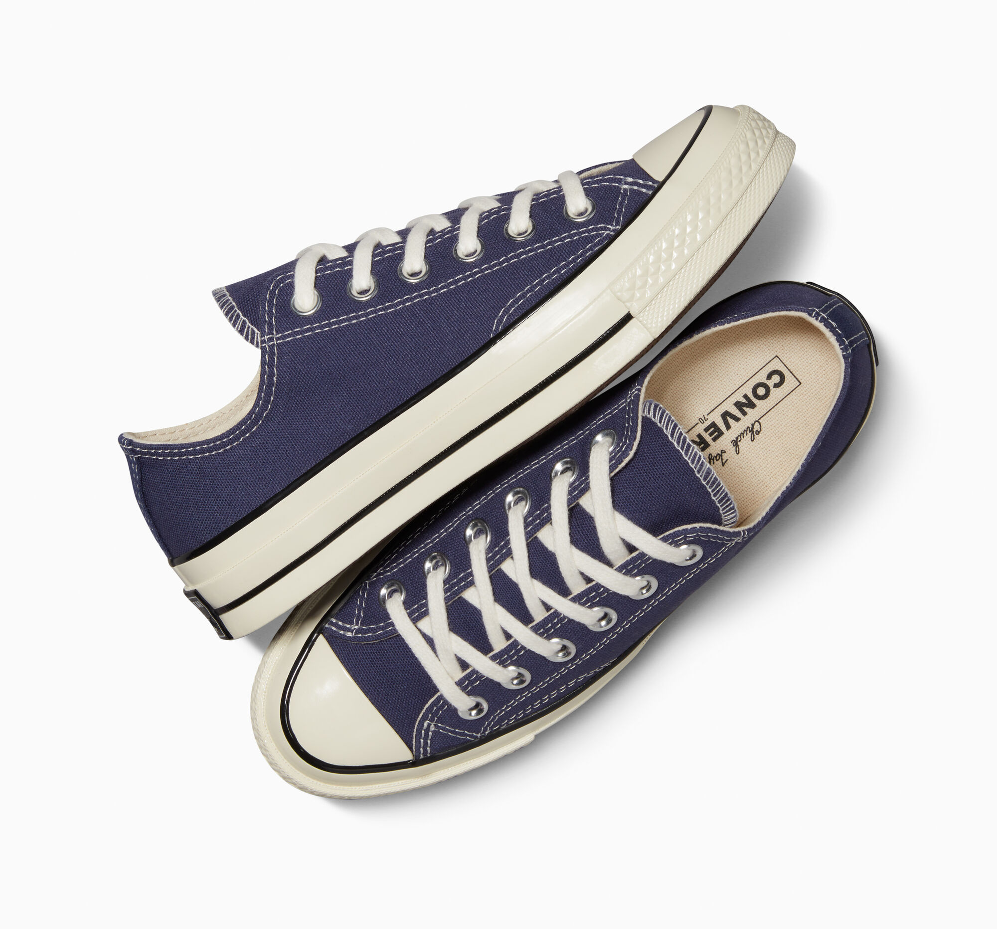 Chuck 70 Low (Vintage Canvas) - Uncharted Waters Blue/Egret -