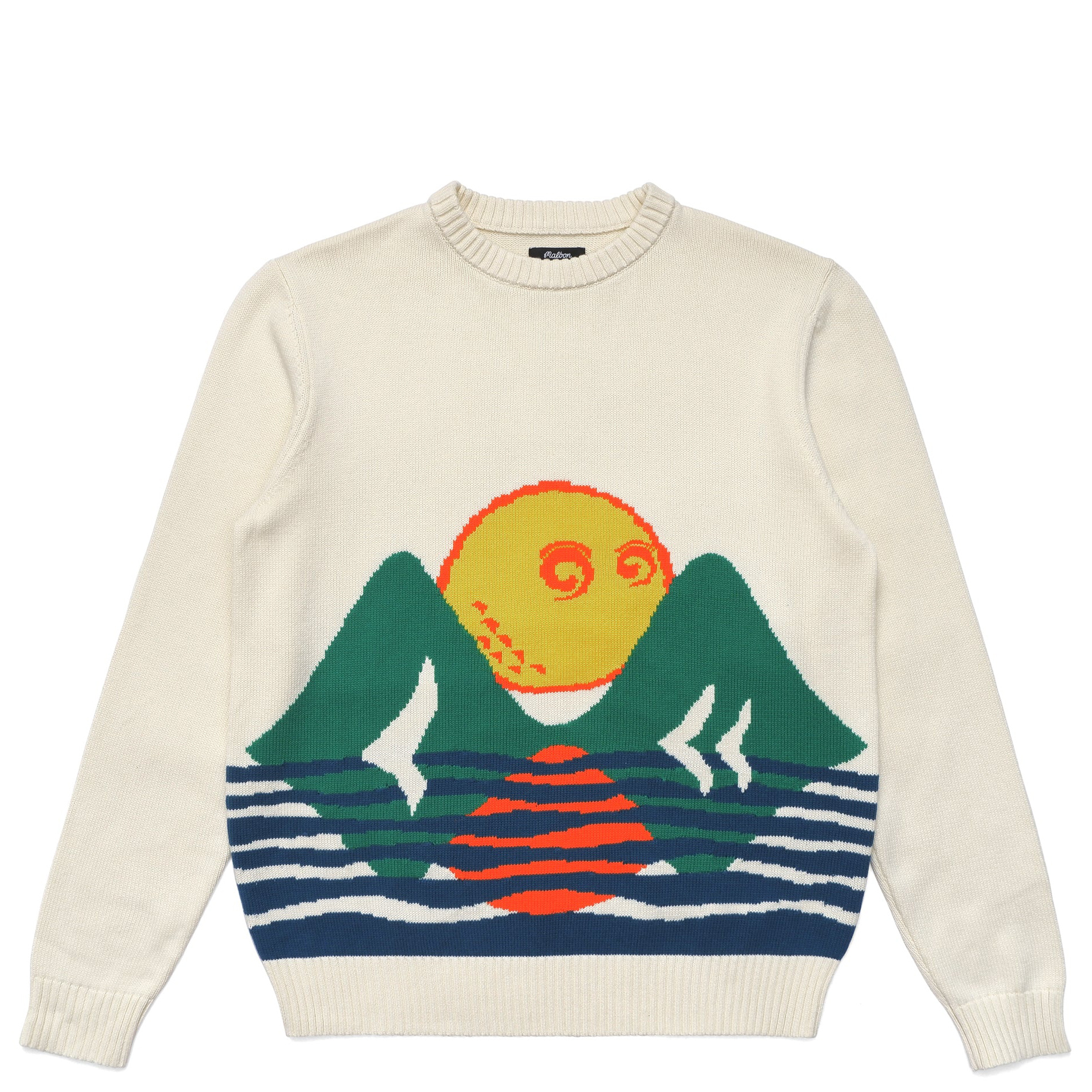 Malbon Golf Buckets Sunset Sweater - Cream - MODA3