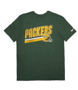 Nike Men's Green Bay Packers Blitz Back Slogan Green T-Shirt