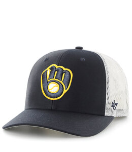 New Era Milwaukee Brewers Authentic Low Profile 59Fifty Fitted Hat - MODA3