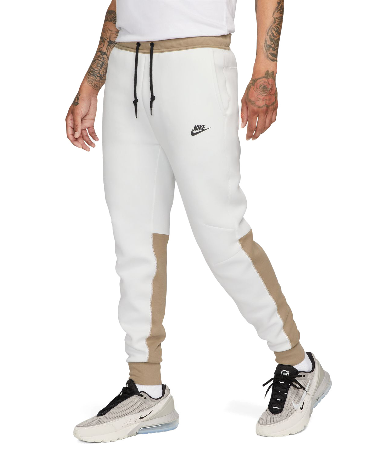 Nike Tech Fleece Jogger Pant - Summit White/Khaki/Black - MODA3