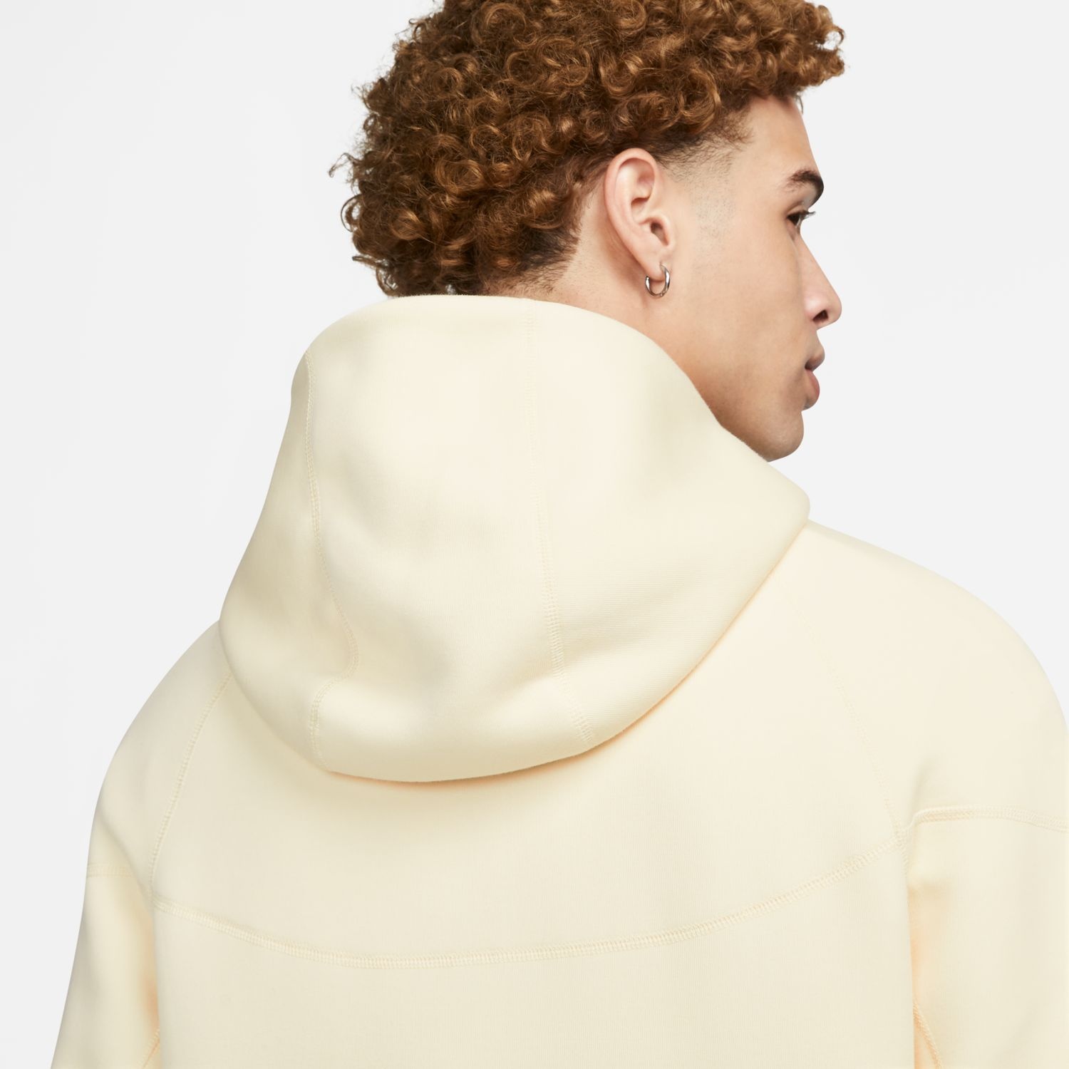 Nike Tech Fleece Full-Zip Windrunner Hoodie Coconut Milk