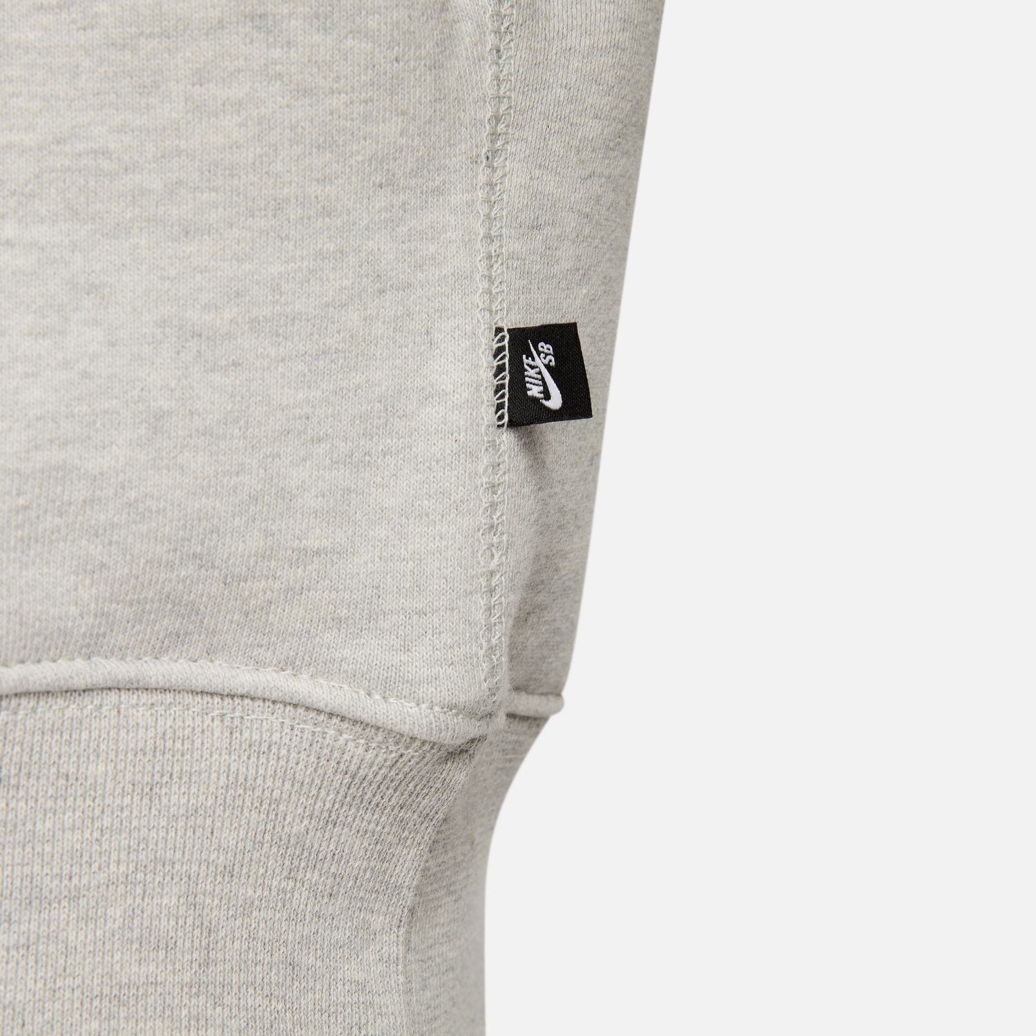 Nike SB Y2K Logo Grey Half Zip Sweater