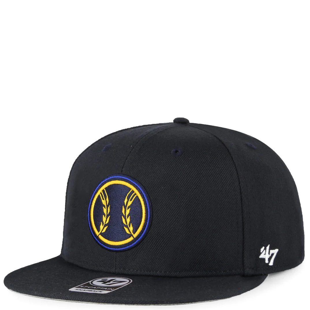 Milwaukee Brewers 47 Brand Classic Throwback Snapback Dad Hat NWOT