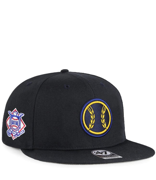 Milwaukee Brewers Barrel Man '47 Adjustable Baseball Cap Hat