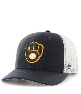 '47 BRAND BREWERS CURRENT TRUCKER SNAPBACK HAT