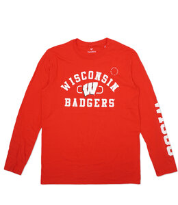 FANATICS BADGERS MODERN ARCH LONG SLEEVE TEE