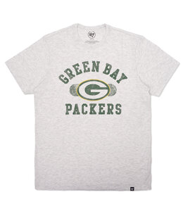 47 Brand Green Bay Packers Women's GG Frankie T-Shirt - Sandstone