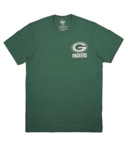 47 Brand Green Bay Packers Women's GG Frankie T-Shirt - Sandstone - MODA3