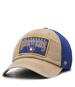 New Era Milwaukee Brewers City Connect 9Fifty Snapback Hat - Powder - MODA3