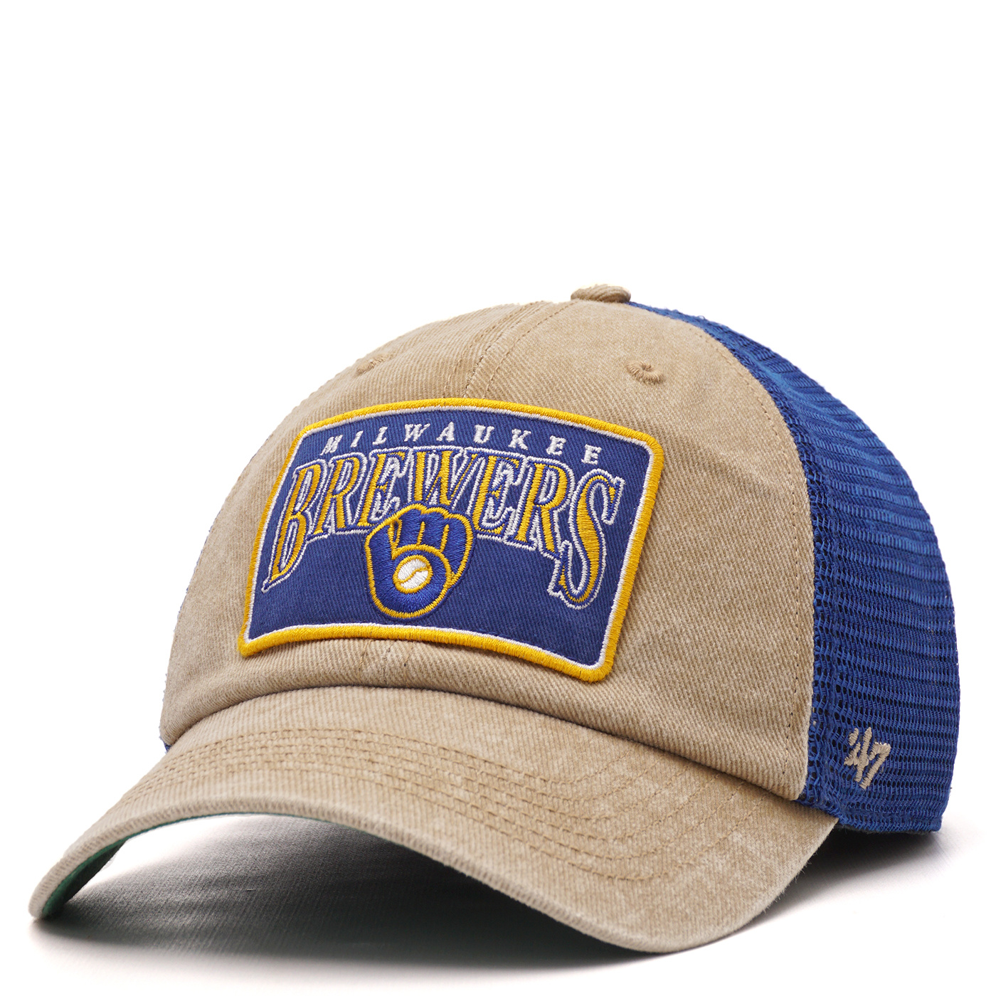 47 Men's Milwaukee Brewers Camo Clean Up Adjustable Hat